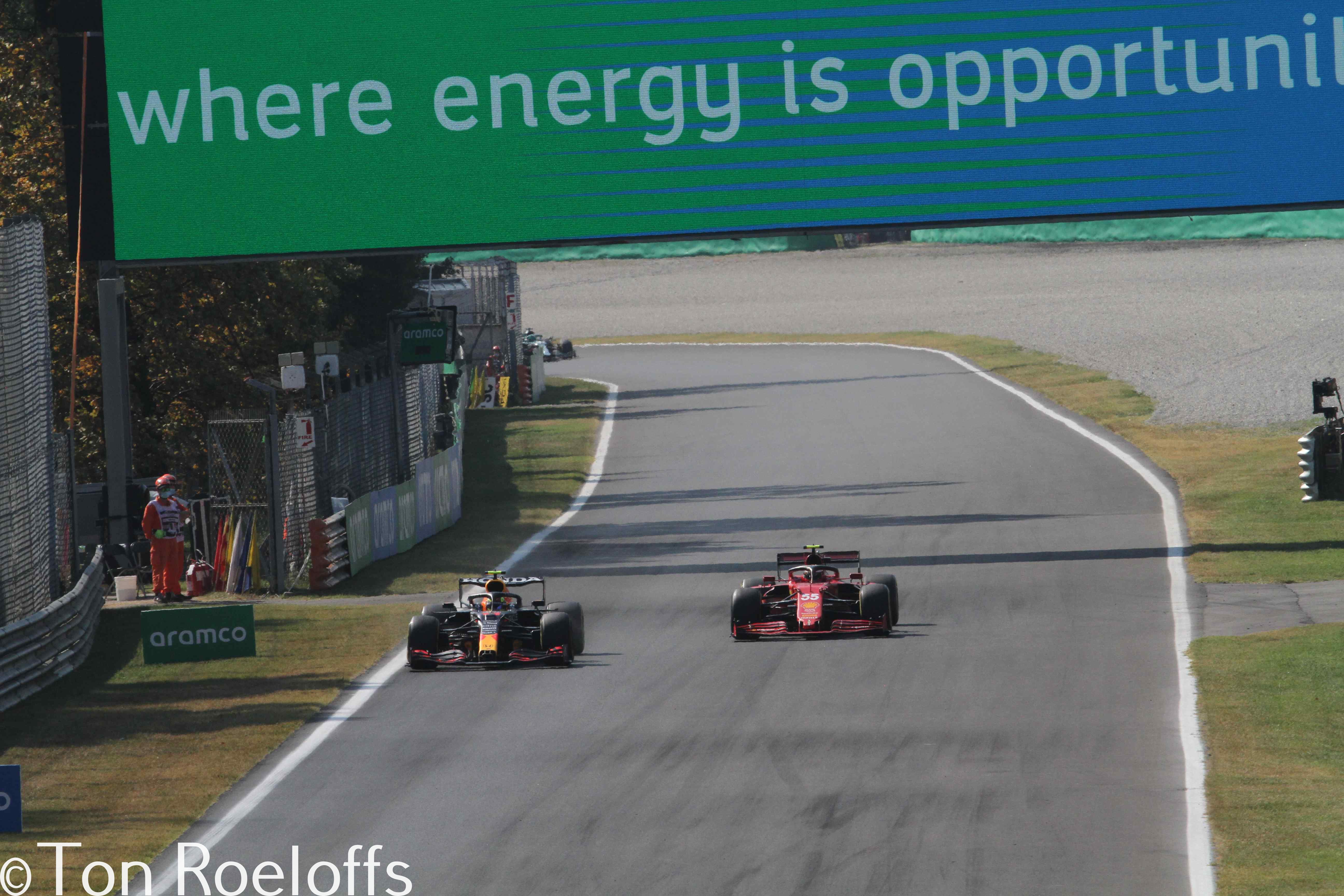 Verstappen pitbox